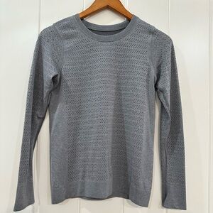 Lululemon Breeze By long sleeve in gray